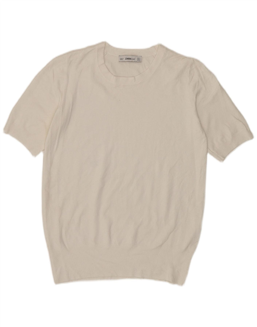 Tricou pentru femei Zara UK 10 Small White