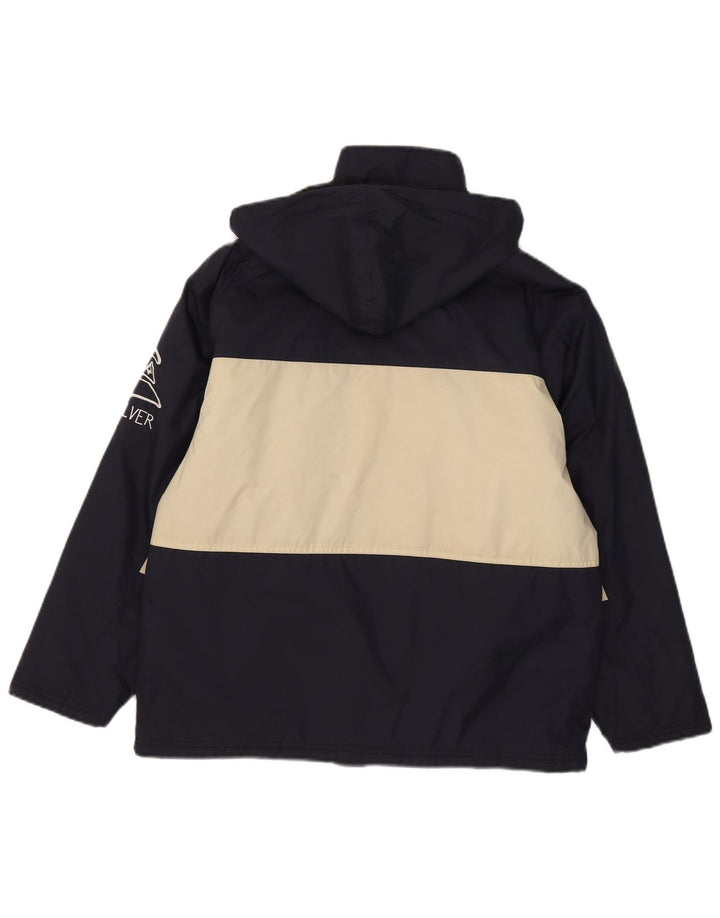 Jachetă de ploaie cu grafică Quiksilver pentru băieți, 13-14 ani, albastru bleumarin