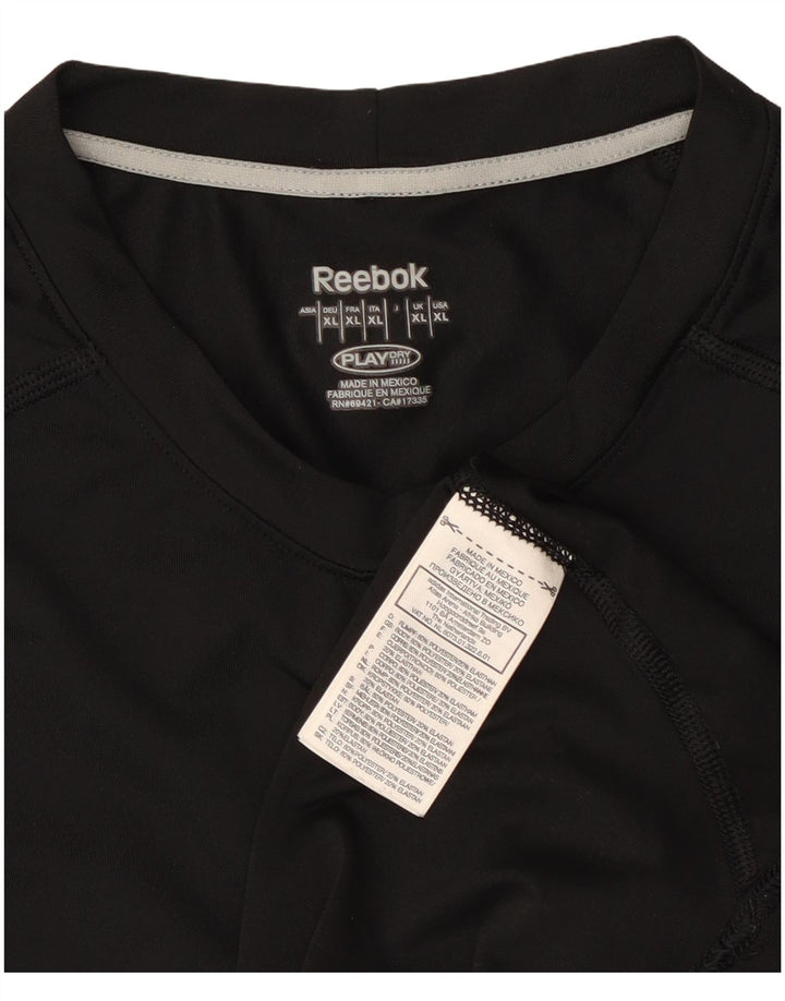 Tricou pentru bărbați Reebok Top XL poliester negru