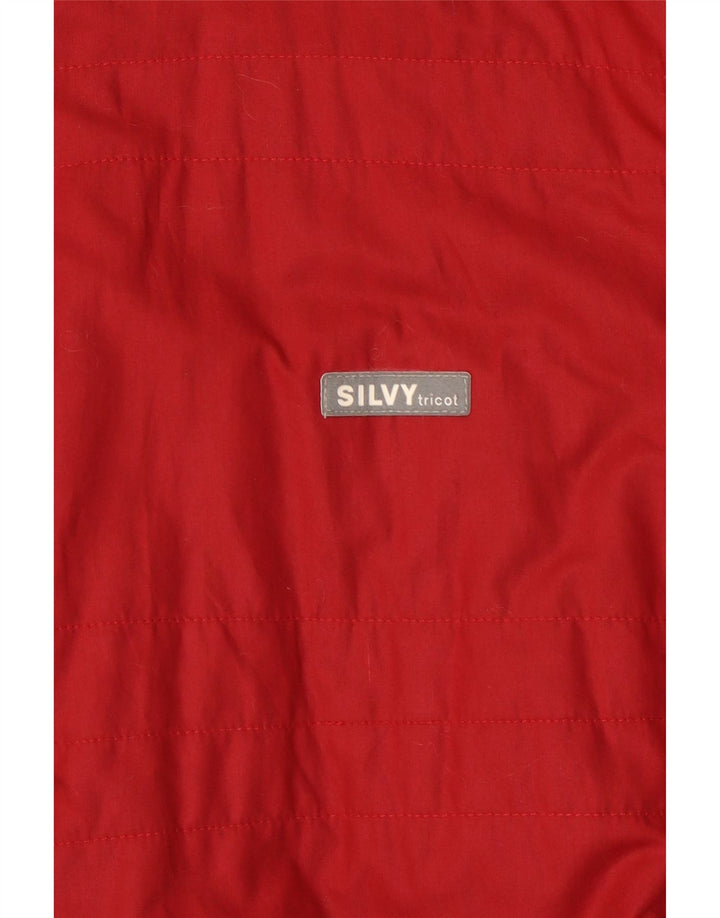 Jachetă reversibilă din tricot pentru bărbați Silvy UK 40 mare, gri, geometrică