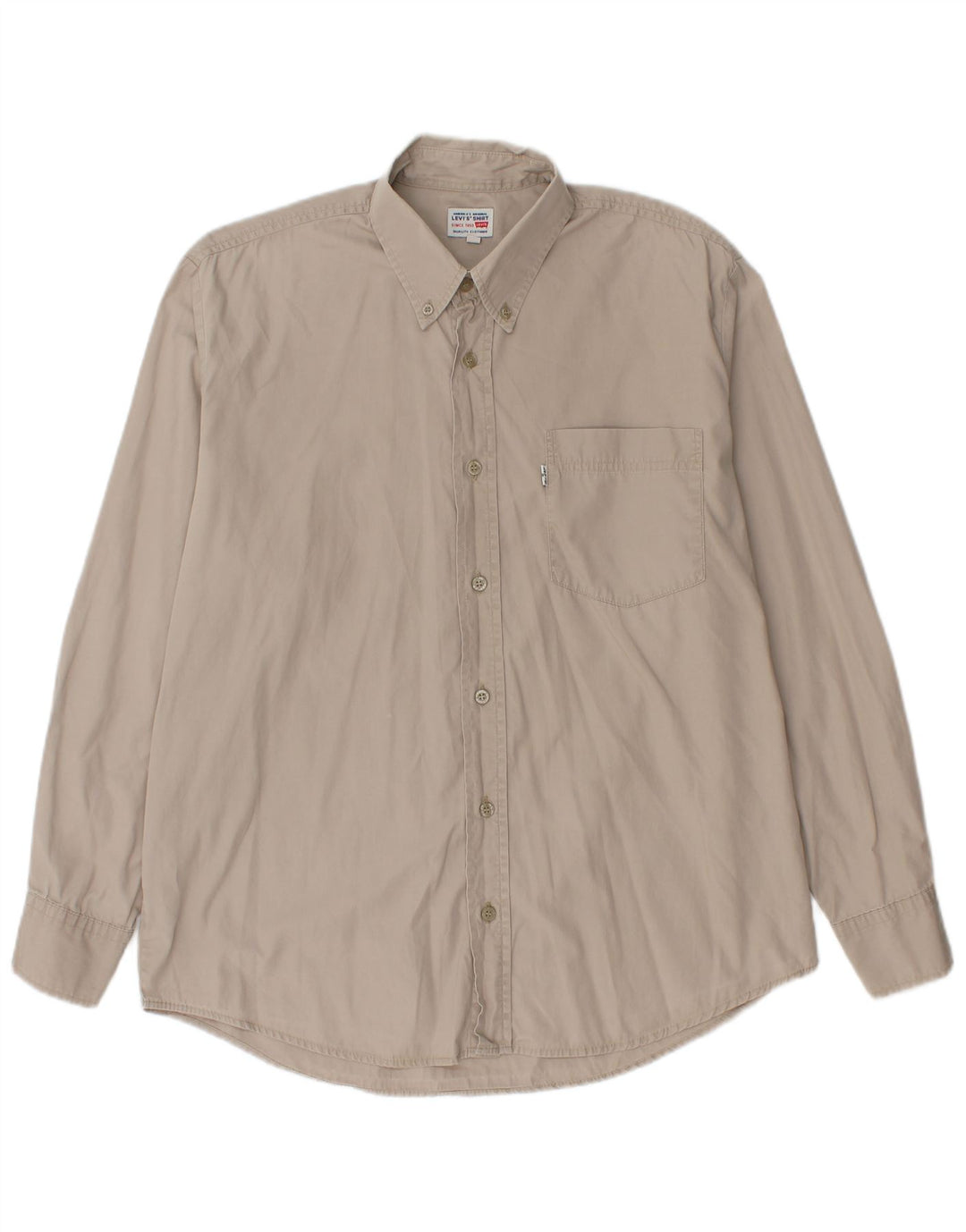 Cămașă Levi's pentru bărbați, bumbac gri mediu