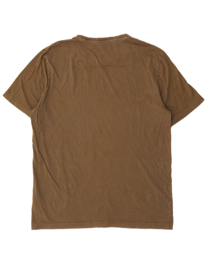 Tricou grafic Puma pentru bărbați Top mare din bumbac verde