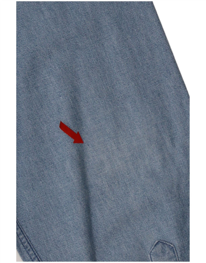 Cămașă de blugi pentru bărbați Fay, bumbac albastru mare