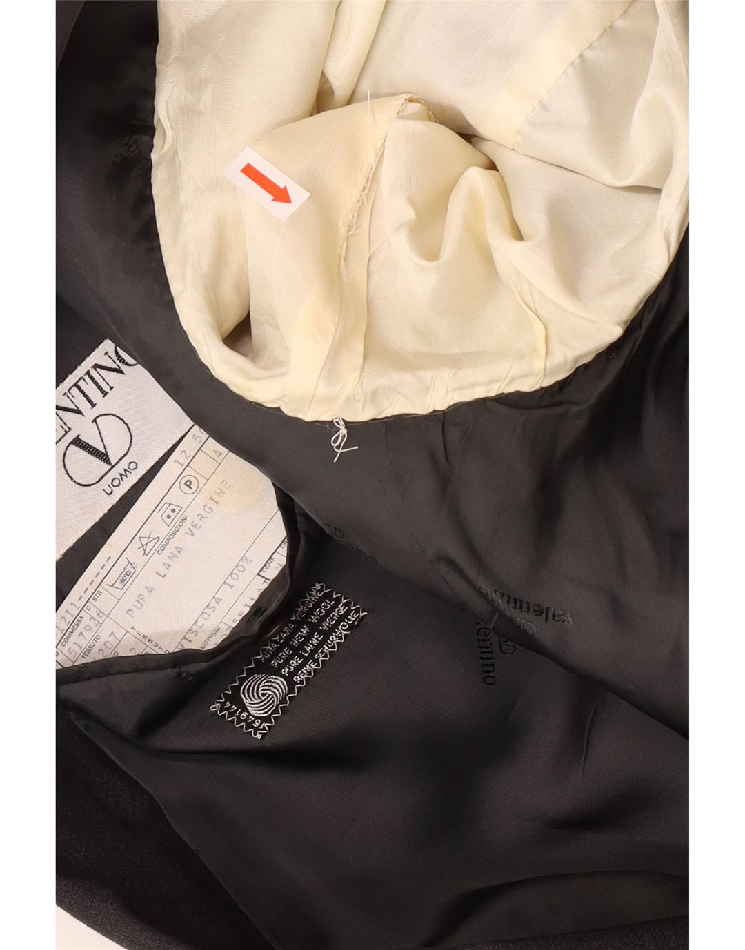 Costum 2 piese pentru bărbați VALENTINO IT 50 mare L34 L30 gri