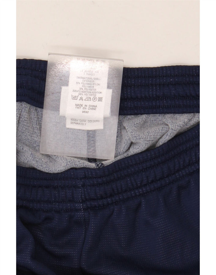 Pantaloni de trening Adidas pentru bărbați, medii, bleumarin, poliamidă color bloc