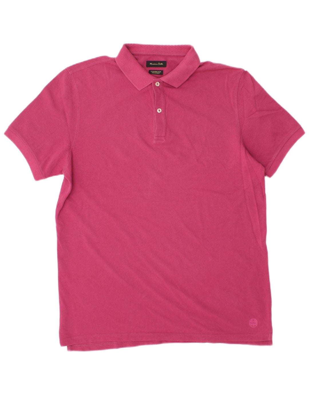 Tricou polo Massimo Dutti pentru bărbați, mare, roz