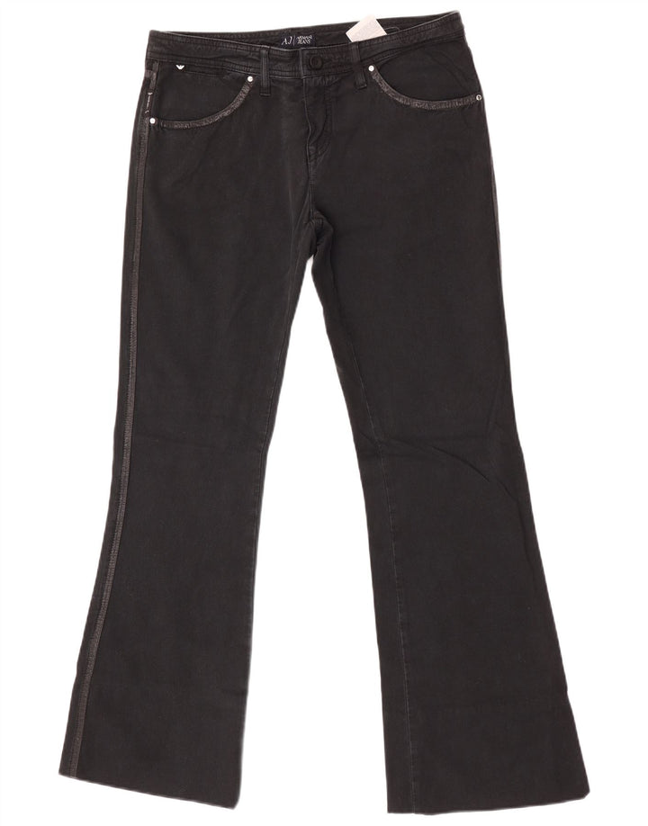 Blugi Bootcut pentru femei Armani W30 L31 bumbac negru