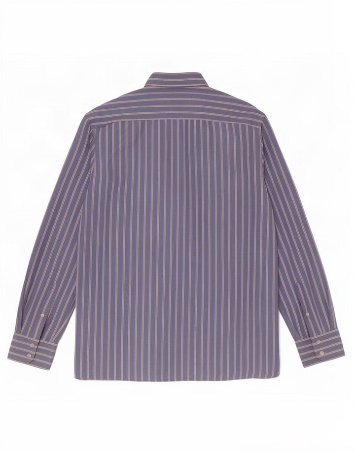 Cămașă pentru bărbați Tommy Hilfiger, bumbac cu dungi mari, albastre