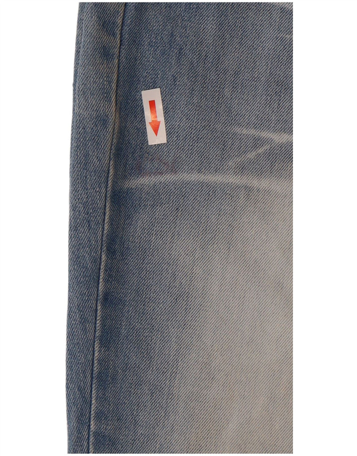 Blugi Capri pentru femei Levi's W32 L22 Blue Cotton Classic