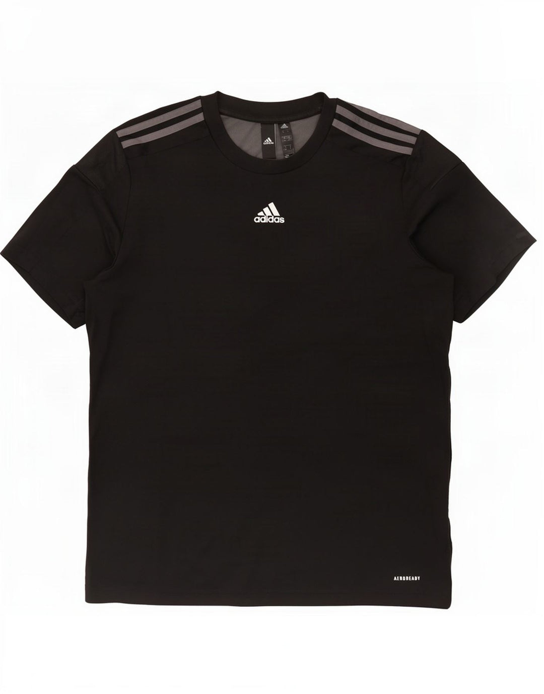 Tricou pentru bărbați Adidas Aeroready Top Mediu Negru Poliester Bloc de culoare