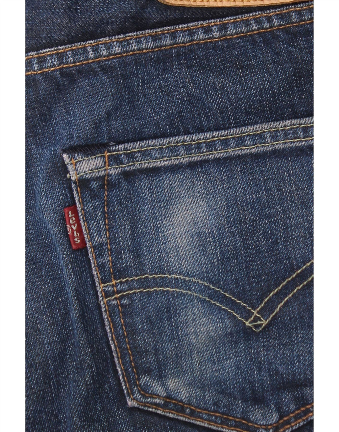 Blugi drepti pentru bărbați LEVI'S 501 W29 L34 Bumbac albastru