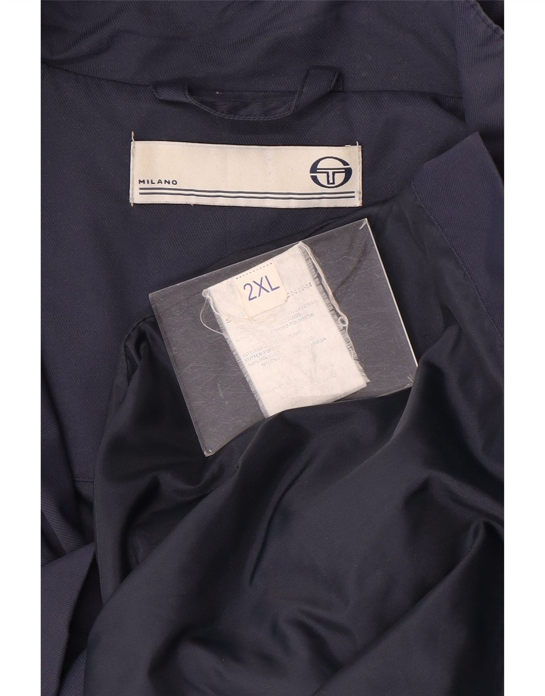 Jachetă Utilitară pentru bărbați Sergio Tacchini UK 44 2XL Nailon bleumarin