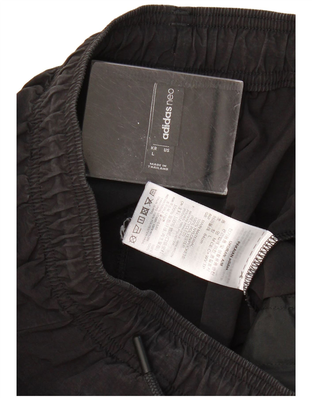 Pantaloni de trening pentru femei ADIDAS Joggeri UK 14 Poliester negru mare