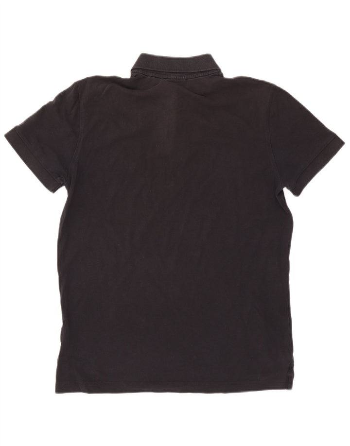 Tricou polo pentru bărbați Hugo Boss, bumbac mediu negru