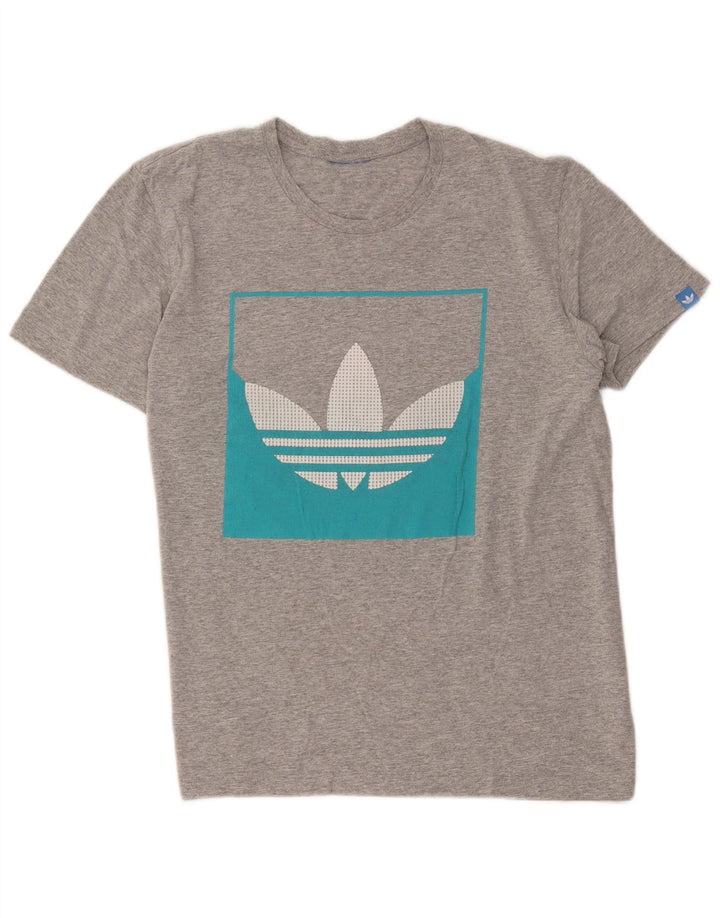 Tricou grafic pentru bărbați Adidas Top Medium Gri