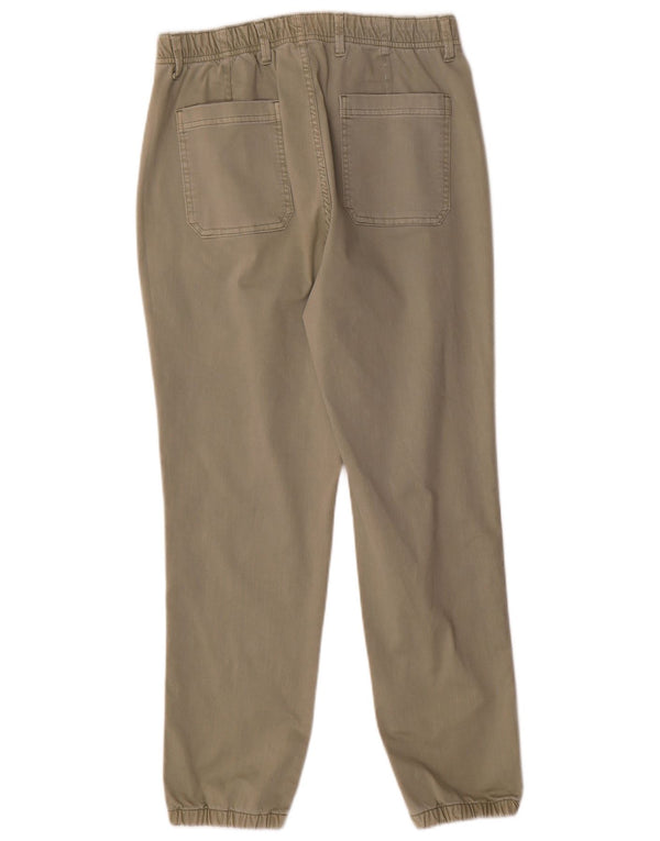 Pantaloni de jogging pentru femei Marks & Spencer Pantaloni slim Fit UK 12 Medium L30 L28 Kaki