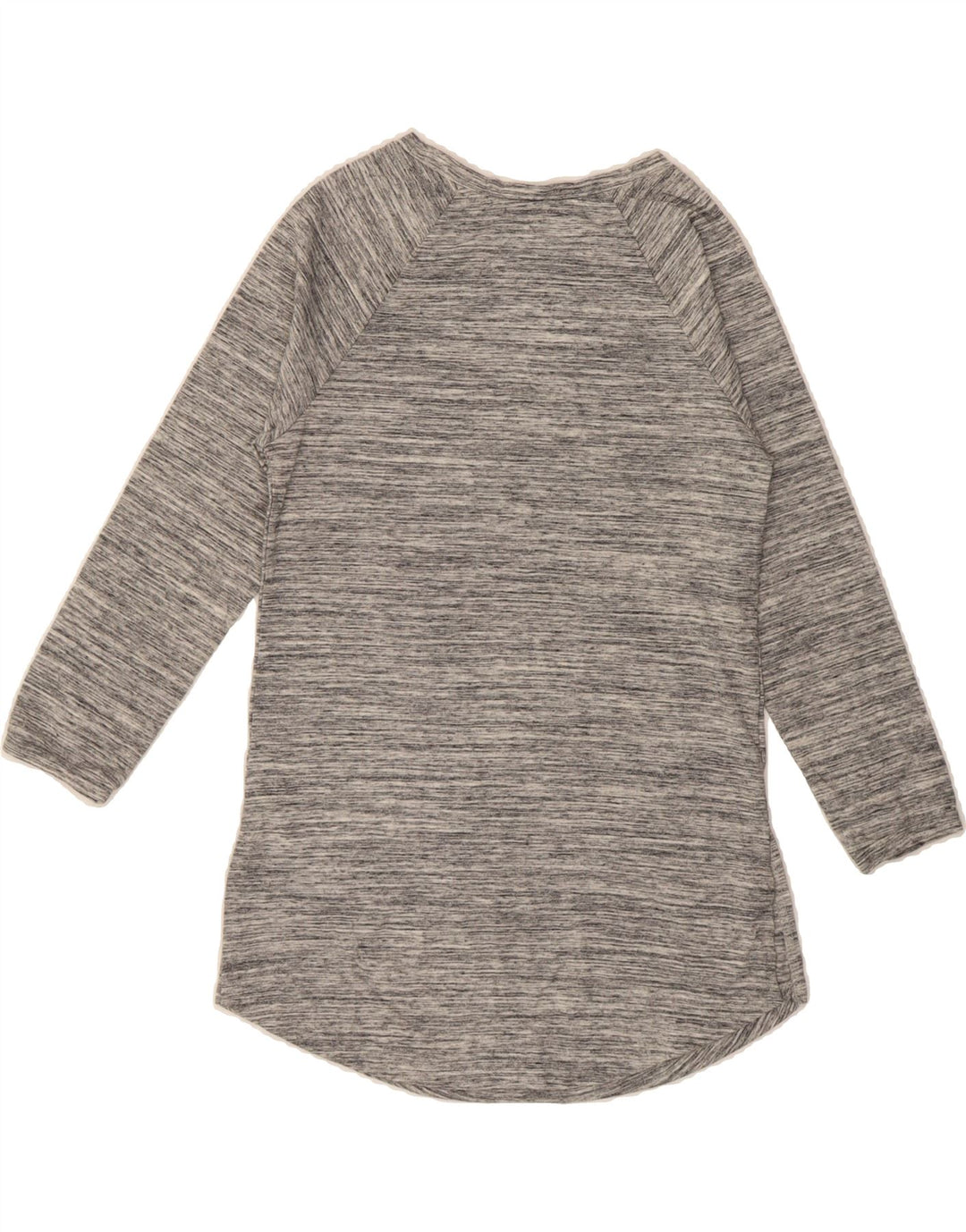 NBA Womens Graphic Top 3/4 Sleeve UK 10 Small Grey Vintage NBA and Second-Hand NBA from Messina Hembry 