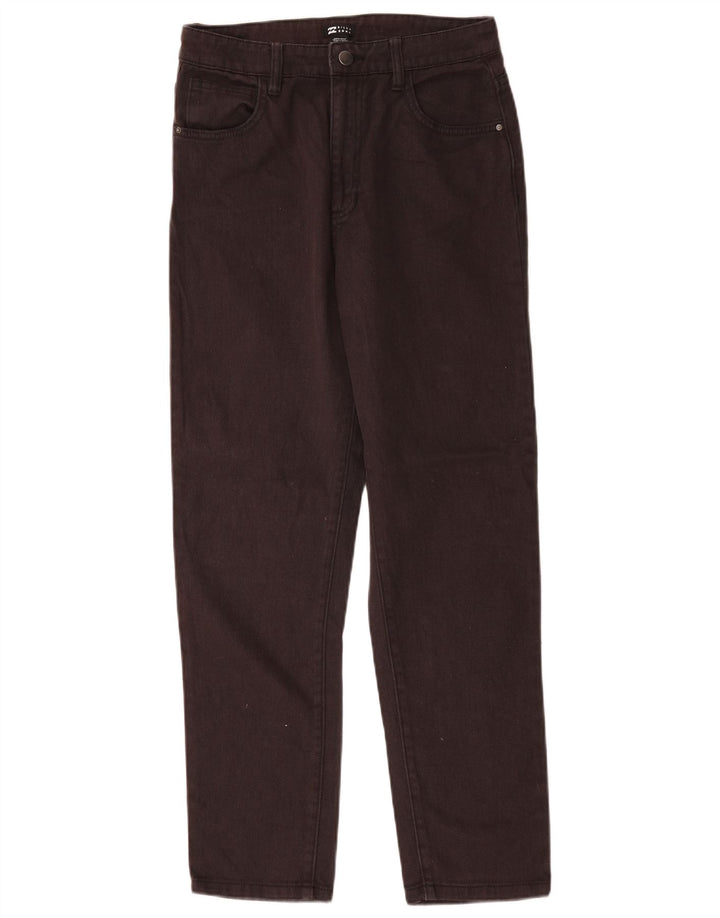Blugi drepti pentru femei Billabong W28 L28 bumbac negru