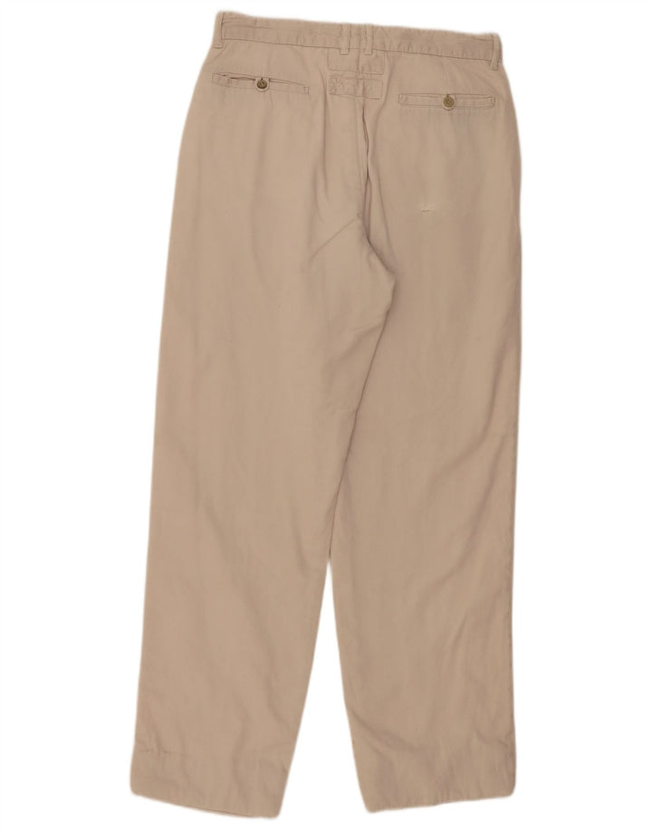 POP 84 Mens Pegged Chino Trousers W30 L32 Beige