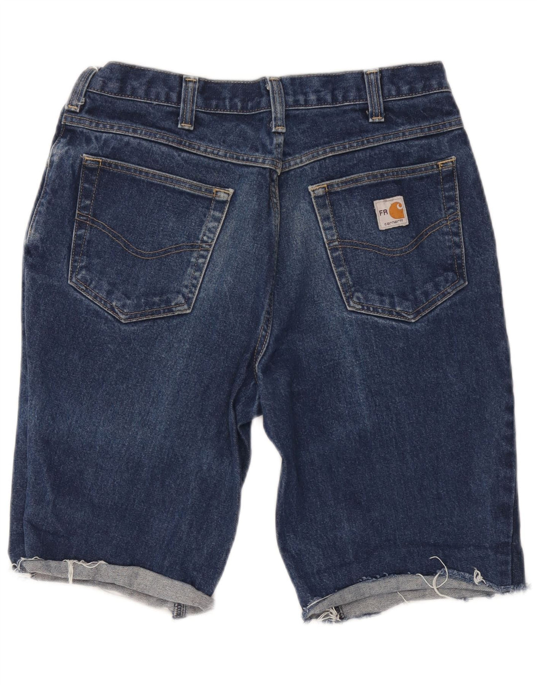 Pantaloni scurți din denim pentru bărbați Carhartt W34, mare, albastru, bumbac
