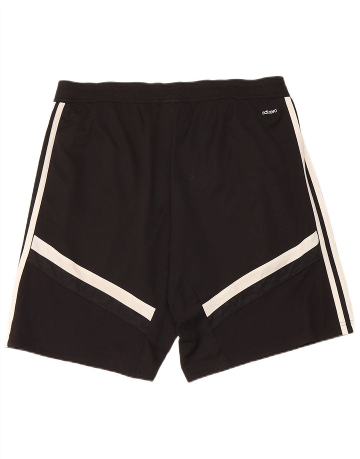 Pantaloni scurți sport pentru bărbați Adidas Climacool, mari, negru, poliester color bloc