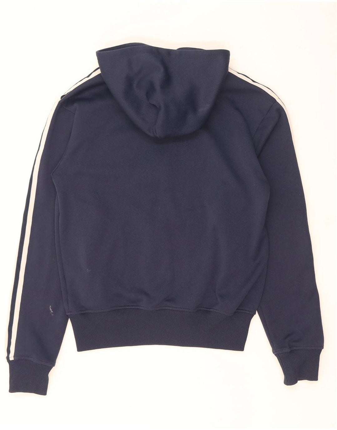 Hanorac cu fermoar pentru bărbați Adidas, model grafic, mărimea Mic, albastru închis, poliester