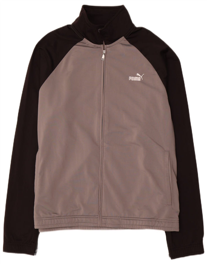 Jachetă de trening pentru bărbați Puma, 2XL, gri, bloc de culoare