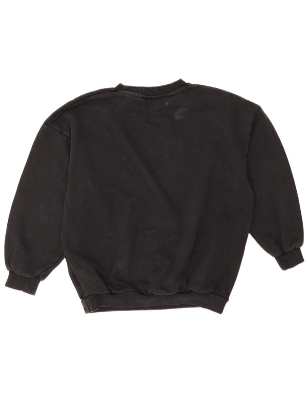 Pulover Nike pentru fete grafic supradimensionat 12-13 ani mare negru