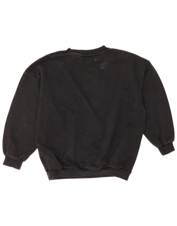 Pulover Nike pentru fete grafic supradimensionat 12-13 ani mare negru