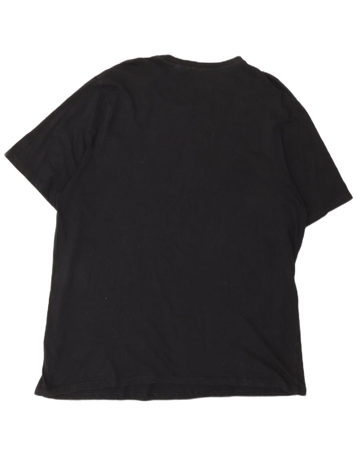 Tricou grafic Jack & Jones pentru bărbați Top 2XL bumbac negru
