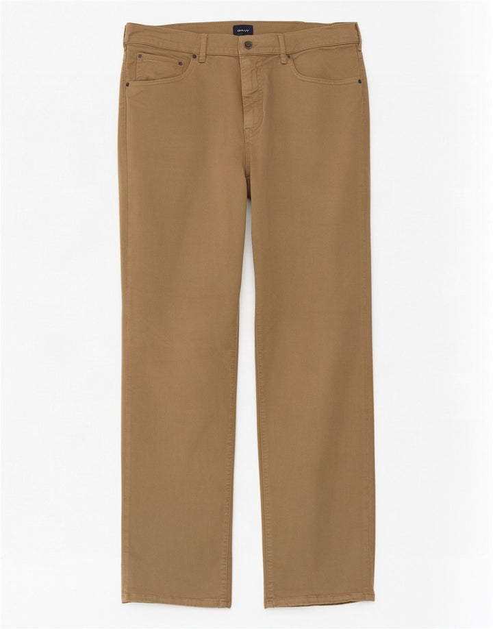 Pantaloni casual drepti pentru bărbați Gant W36 L32 bej