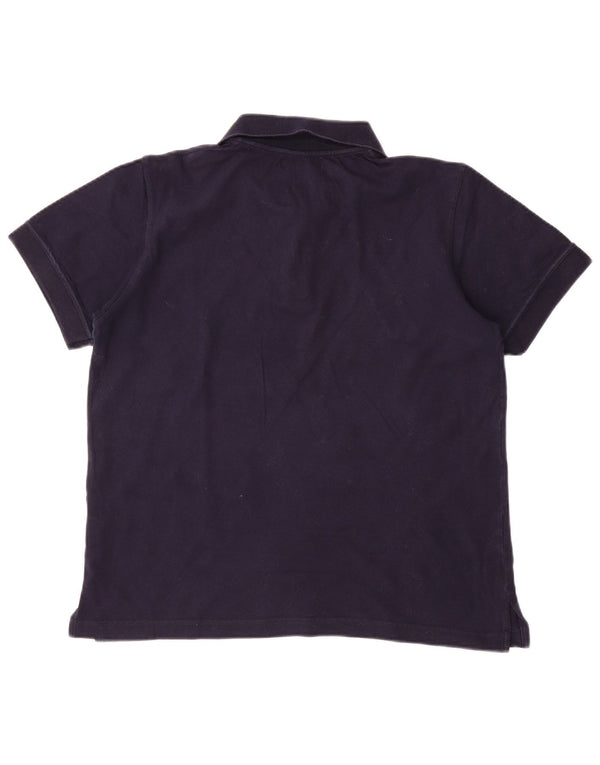 Cămașă polo pentru bărbați ELLESSE, mare din bumbac bleumarin