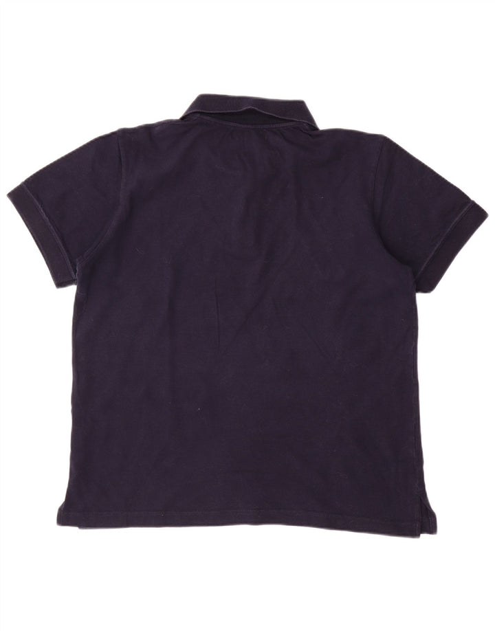 Cămașă polo pentru bărbați ELLESSE, mare din bumbac bleumarin