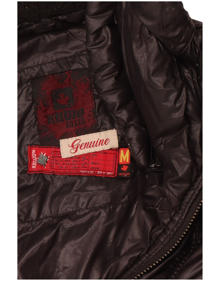 Palton căptușit pentru femei KHUJO UK 12, mediu negru, nailon