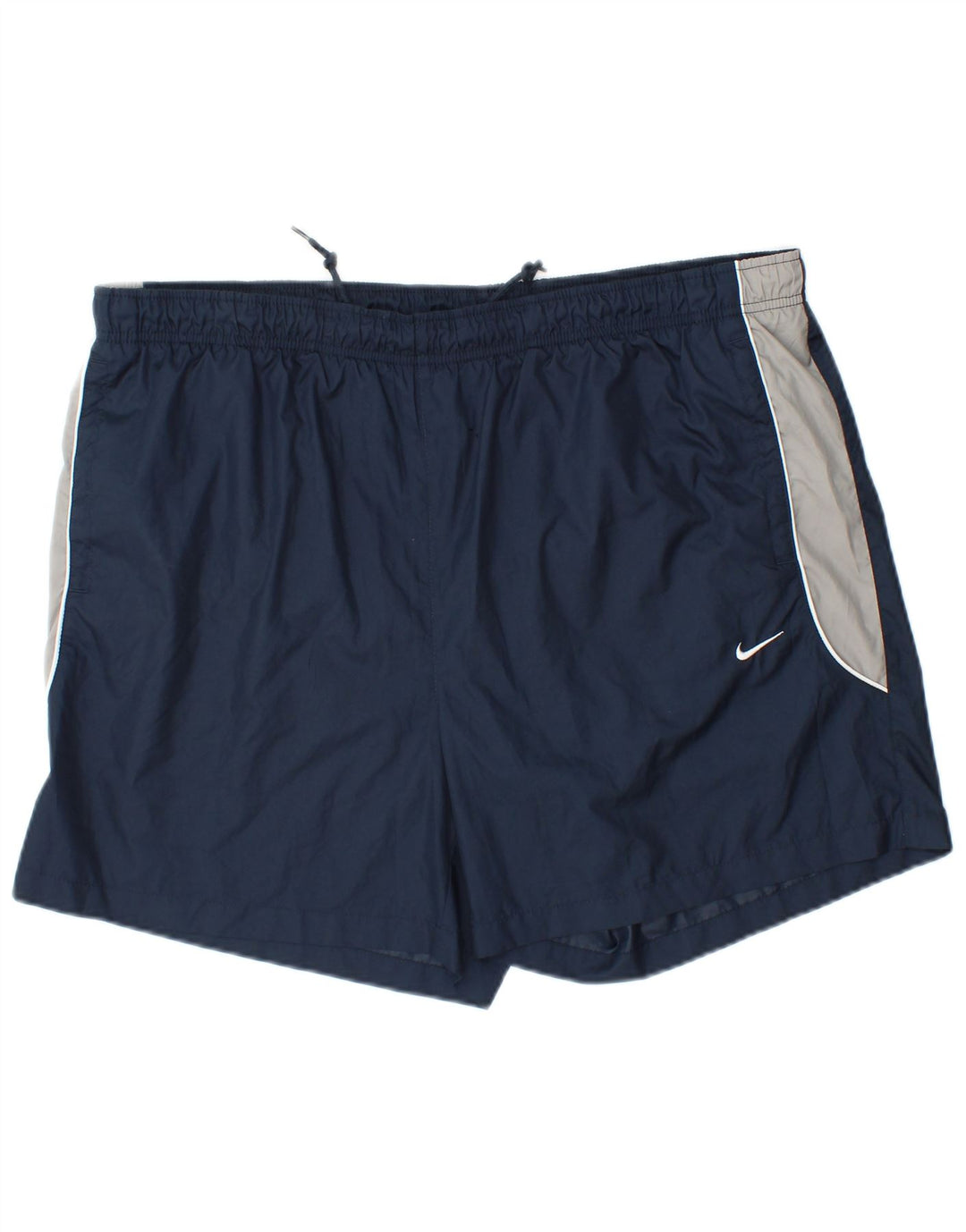 Pantaloni scurți sport NIKE pentru bărbați XL, albastru bleumarin, poliester color bloc