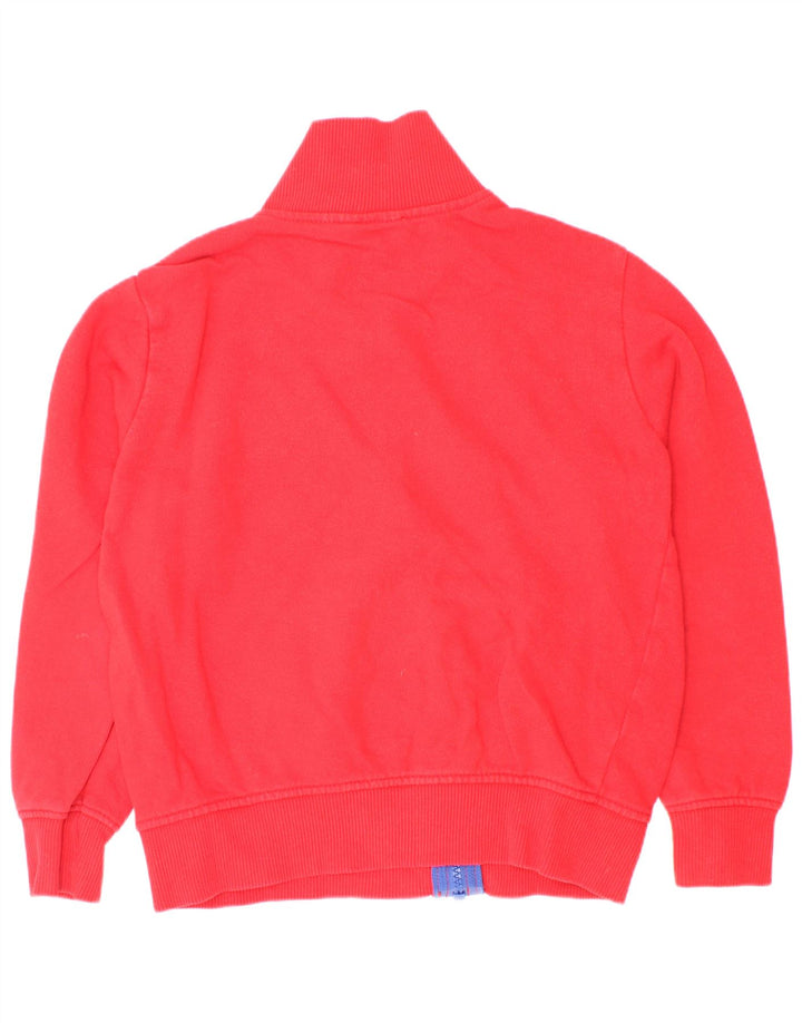Benetton Boys Graphic Trening Top Jachetă 6-7 ani Bumbac roșu mic
