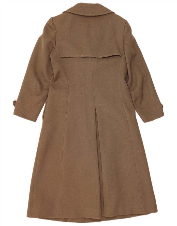 ALTHOF PETIT PARIS Womens Overcoat UK 10 Small Khaki
