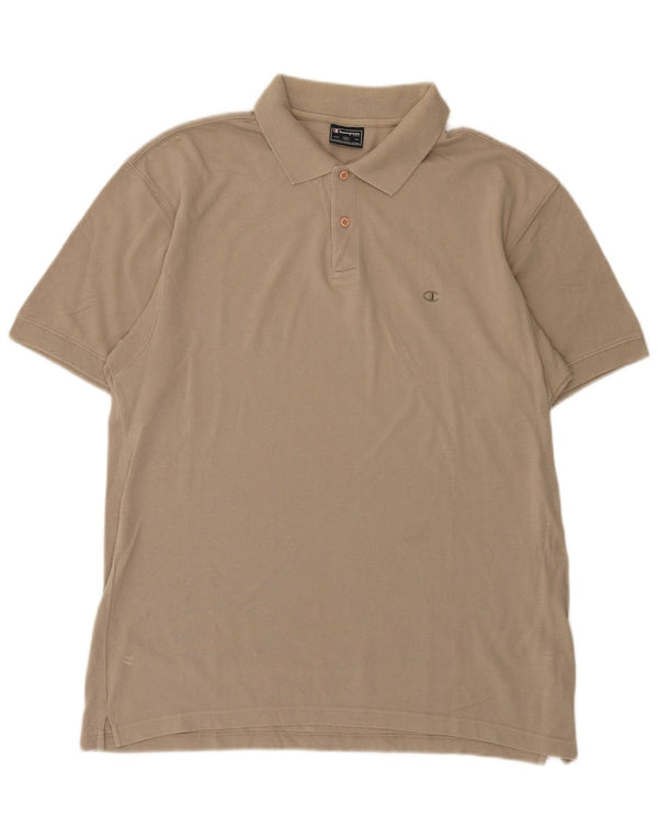 Tricou polo pentru bărbați Champion XL, bej, bumbac