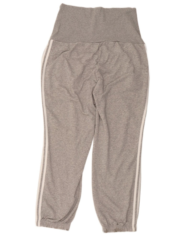 Pantaloni de jogging pentru femei cu talie înaltă Adidas UK 20/22 XL gri