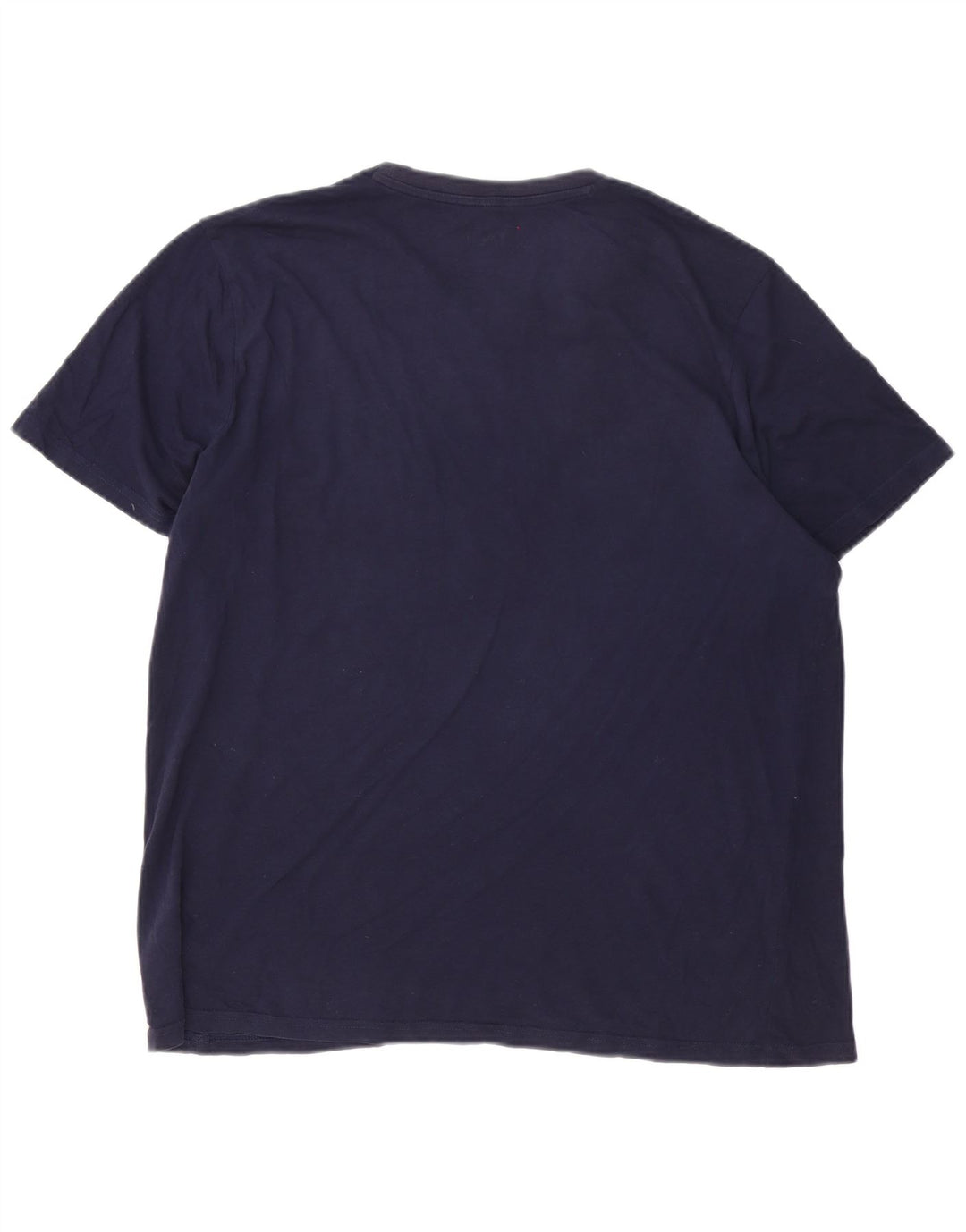 Tricou grafic Lee pentru bărbați, cu croială obișnuită. Top mare din bumbac bleumarin