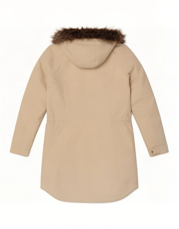 Palton căptușit supradimensionat pentru femei Columbia UK 10 Small Off White