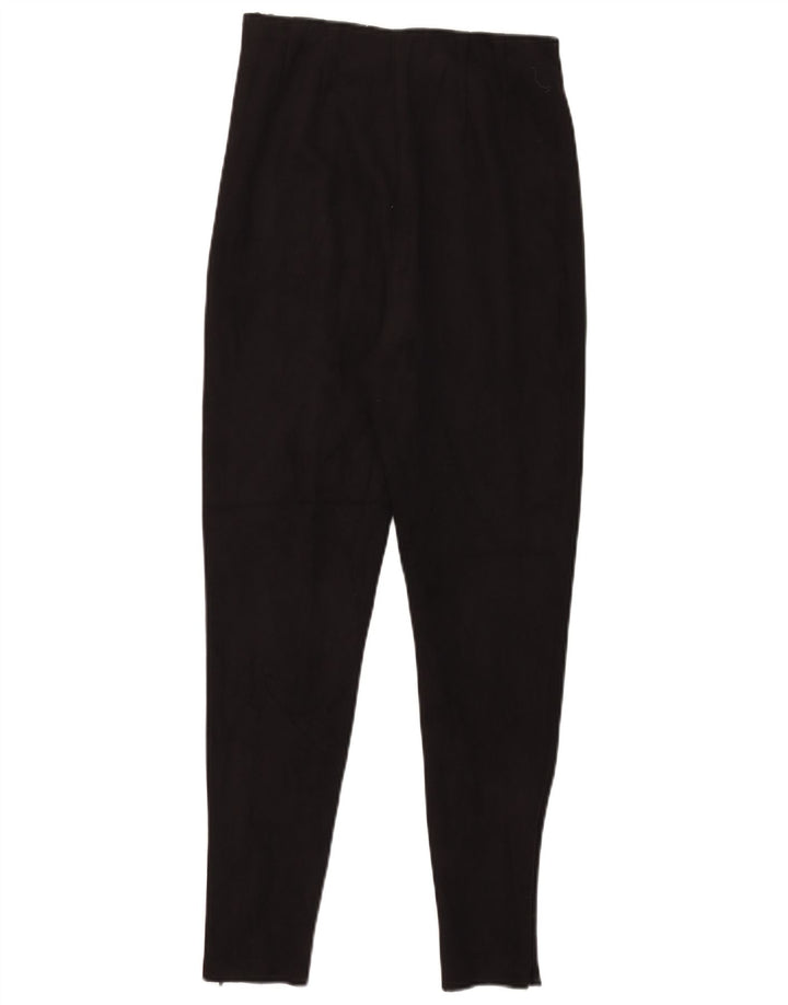 Pantaloni tăiați pentru femei Zara Medium L28 L26 Negri
