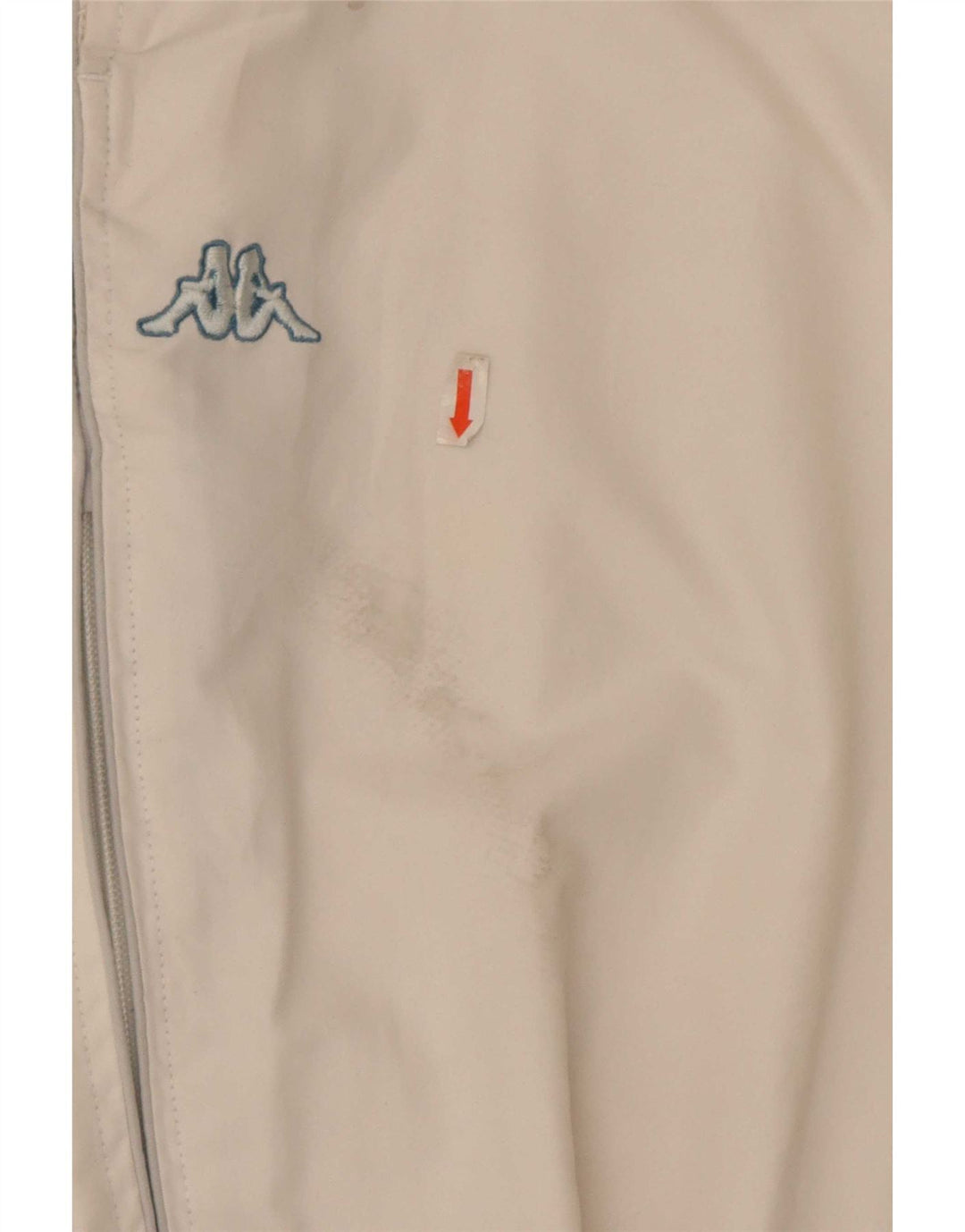 Kappa Băieți Pantaloni Trening Pantaloni Joggeri 15-16 Ani XL Poliester Alb