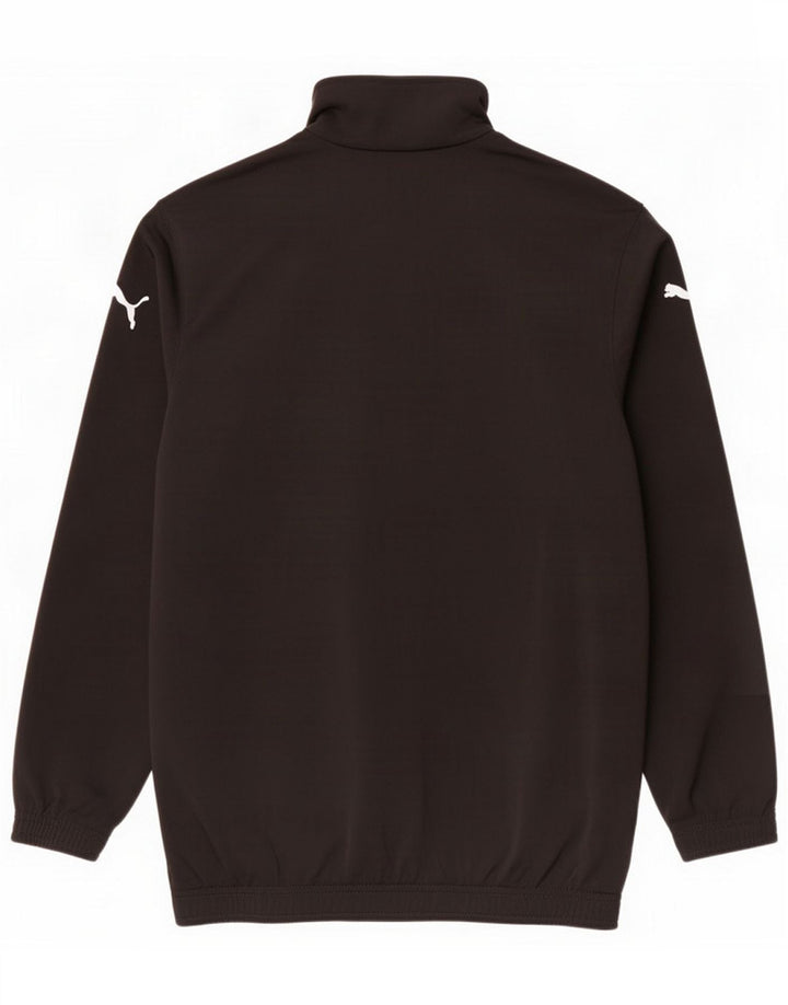 Puma Boys Trening Top Jacket 15-16 ani Poliester negru