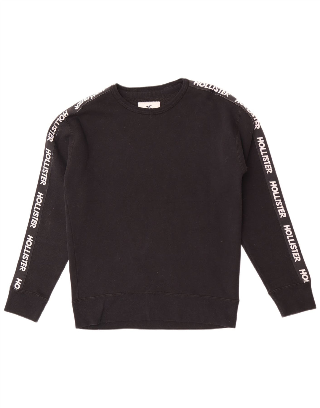 Pulover grafic pentru bărbați Hollister, mic, negru, color block