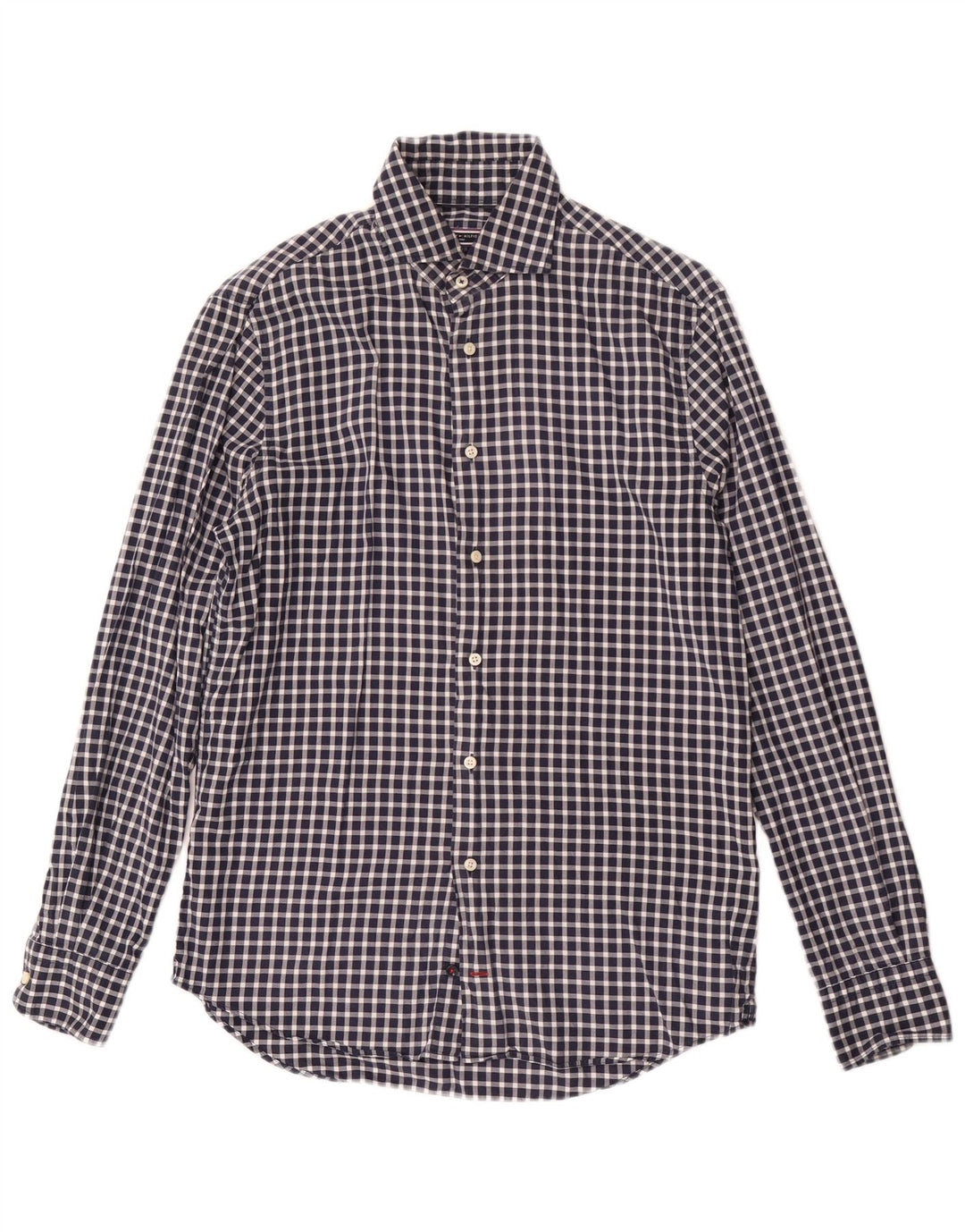 Cămașă pentru bărbați Tommy Hilfiger Mărimea 38 15 Medium Bleumarin Vichy Bumbac
