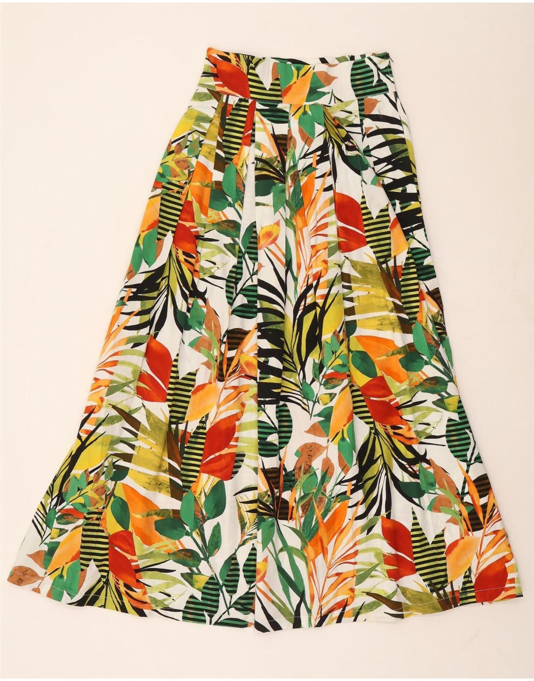 Fusta A-Line Femei Vintage W26 Mic Multicolor Floral