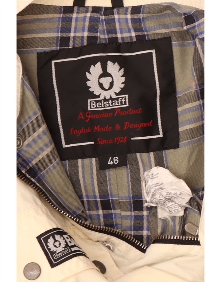 Gilet BELSTAFF pentru bărbați, IT 46, mic din nailon alb