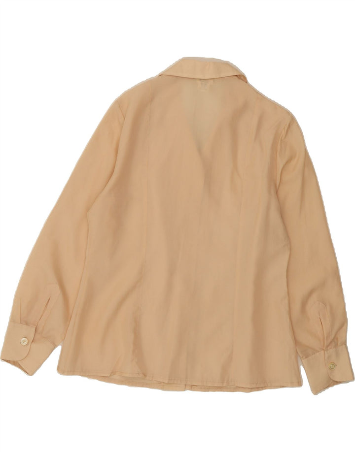 VINTAGE Womens Shirt Blouse IT 48 XL Beige Polyester Vintage Vintage and Second-Hand Vintage from Messina Hembry 