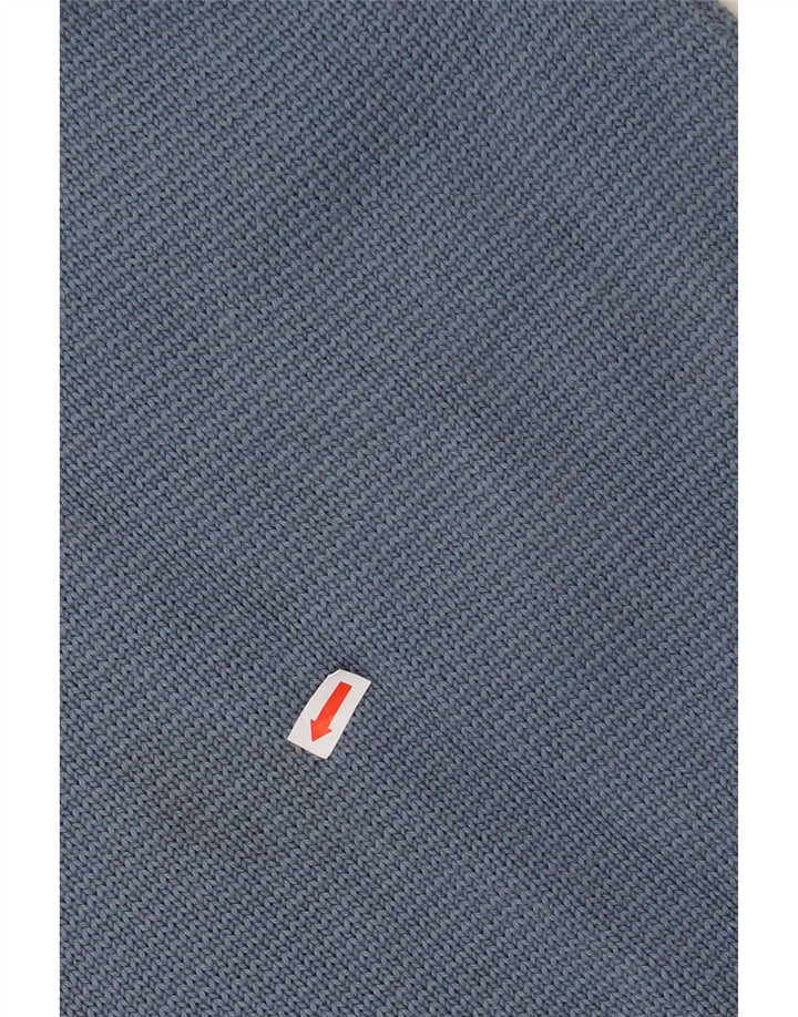 Pulover IZOD pentru bărbați, cu decolteu în V, XL, bumbac, albastru